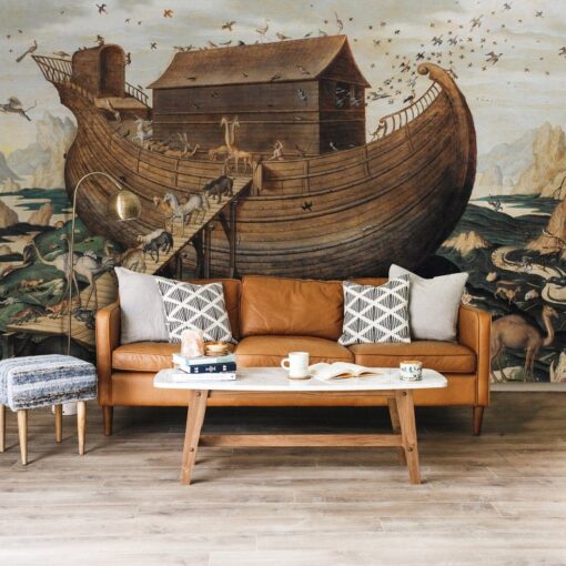 Noah's Ship Wallpaper Wallmural - Image 3