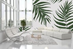 Palm Tropical Leaves Wallpaper1 Palm Tropical Leaves Wallpaper Wallmural Palm Tropical Leaves Wallpaper Wallmural