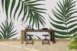 Palm Tropical Leaves Wallpaper2 Palm Tropical Leaves Wallpaper Wallmural Palm Tropical Leaves Wallpaper Wallmural