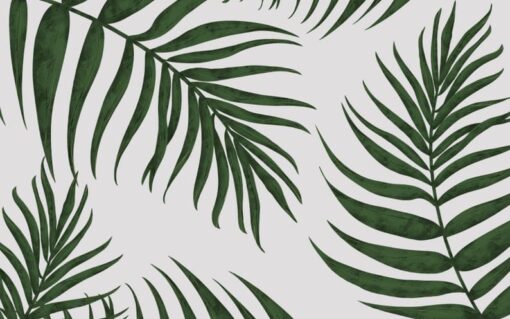 Palm Tropical Leaves Wallpaper Wallmural - Image 2