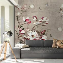 Sakura Tree And Birds Wallpaper3 Sakura Tree And Birds Wallpaper Wallmural Sakura Tree And Birds Wallpaper Wallmural