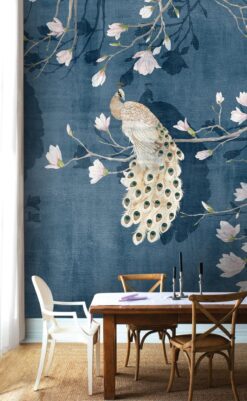 Stylish Peacock Wallpaper Floral3 Stylish Peacock Wallpaper Floral Wallmural Stylish Peacock Wallpaper Floral Wallmural