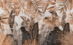 Tropical Dry Leaves3 Tropical Dry Leaves Wallpaper Wallmural Tropical Dry Leaves Wallpaper Wallmural