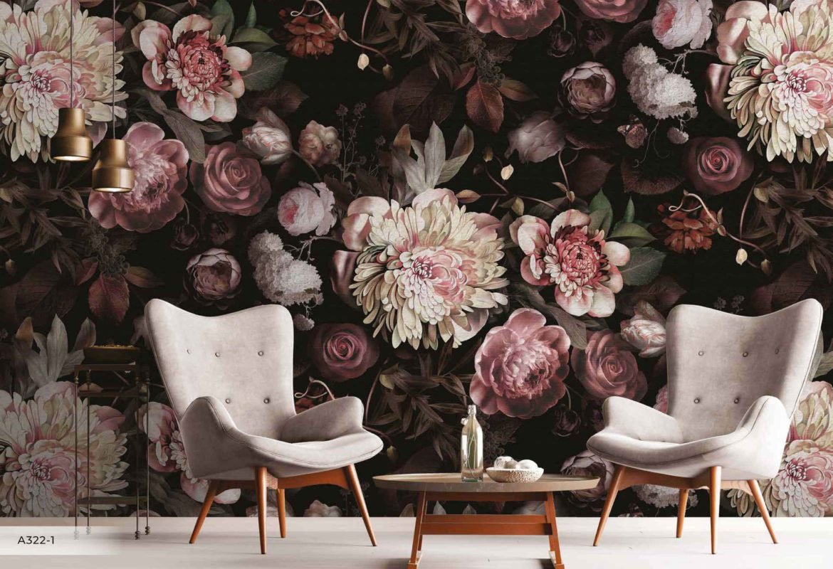 A322 1interior Perfect Floral Wallpaper to Upgrade the Look of Your Perfect Floral Wallpaper to Upgrade the Look of Your