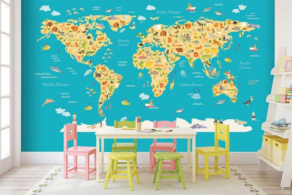 M938 Amazing Wall paper Ideas to Decorate Your Kid's Room Amazing Wall paper Ideas to Decorate Your Kid's Room