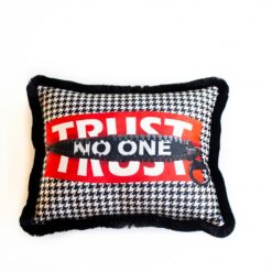 3 IanGr8OMcU Trust No One Pillow - EY282 Trust No One Pillow - EY282