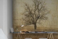 R12081 image3 The Lonely Tree Wallmural - Premium The Lonely Tree Wallmural - Premium