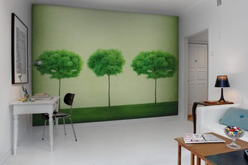 Three Trees Wallmural - Premium