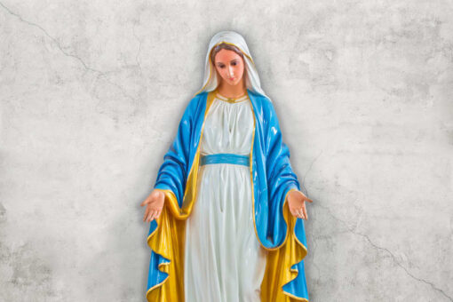 Virgin Mary, concrete Wallmural - Premium - Image 2