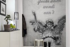 R12371 image3 Angel, concrete Wallmural - Premium Angel, concrete Wallmural - Premium