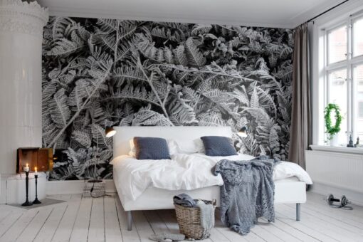 Frost Leaf Wallmural - Premium