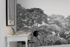 R13053 image3 Bellewood, Black Toile Wallmural - Premium Bellewood, Black Toile Wallmural - Premium