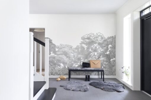 Bellewood, Grey Toile Wallmural - Premium - Image 3