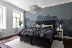 R13059 image3 Bellewood, Solid Blue Wallmural - Premium Bellewood, Solid Blue Wallmural - Premium