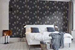 R13061 image5 La Vie En Tulipe, Black Wallmural - Premium La Vie En Tulipe, Black Wallmural - Premium