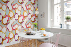 R13101 image3 Flower Dot Wallmural - Premium Flower Dot Wallmural - Premium