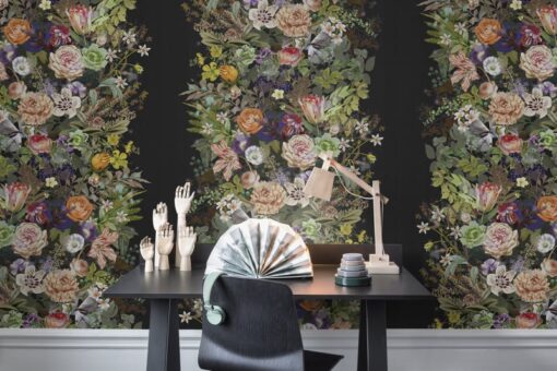 Flowerbed Wallmural - Premium