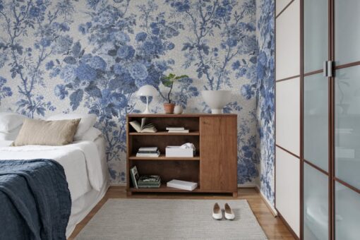 Porcelain, Blue Wallmural - Premium - Image 3