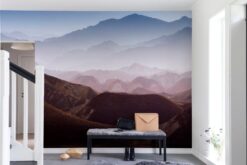 R13281 image3 Gradient Mountains Wallmural - Premium Gradient Mountains Wallmural - Premium