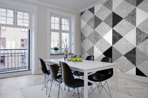 R13351 image5 Geometric Marble Mural - Premium Geometric Marble Mural - Premium