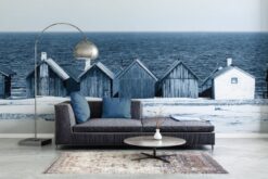 R13691 image4 Boathouse Blues Wallmural - Premium Boathouse Blues Wallmural - Premium