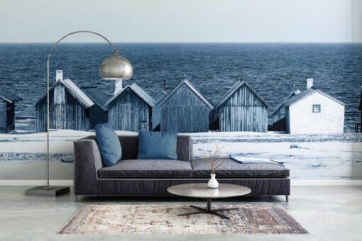 Boathouse Blues Wallmural - Premium - Image 4