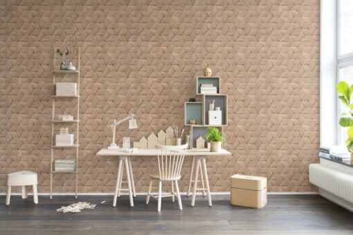 Birch Bark Braids Wallmural - Premium