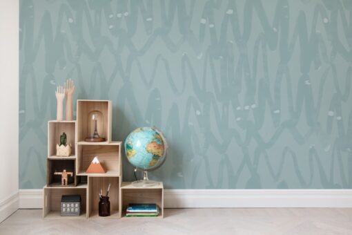 Pulse of Passion Mural - Mint - Premium