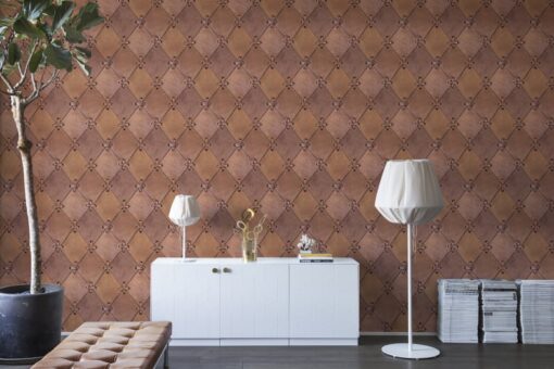 Leather Rhombs Mural - Premium - Image 3