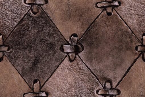 Leather Rhombs Vintage Mural - Premium - Image 2