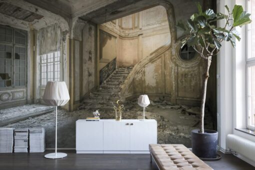 Raw Chateau Mural  - Premium