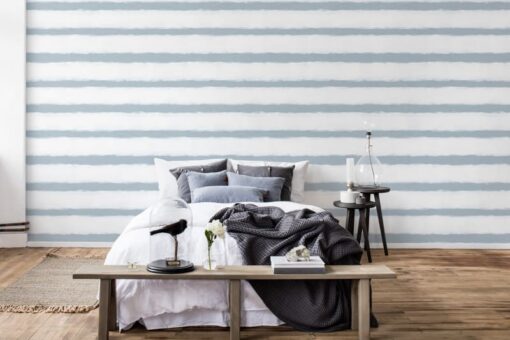 Tidemark Mural - Blue - Premium