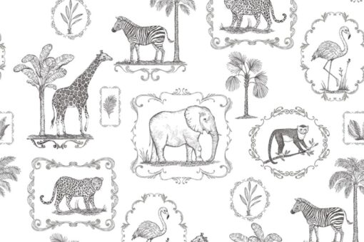 Animal Party Wallmural - Premium - Image 2