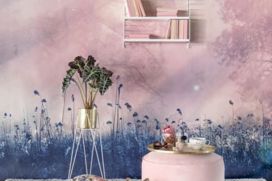 R15361 image4 Pink Dawn Wallmural - Premium Pink Dawn Wallmural - Premium