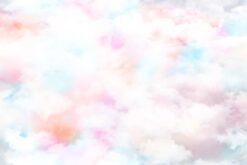 R15411 image1 Coral Clouds Wallmural - Premium Coral Clouds Wallmural - Premium