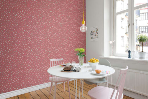 Rebel Dot Mural - Peach - Premium