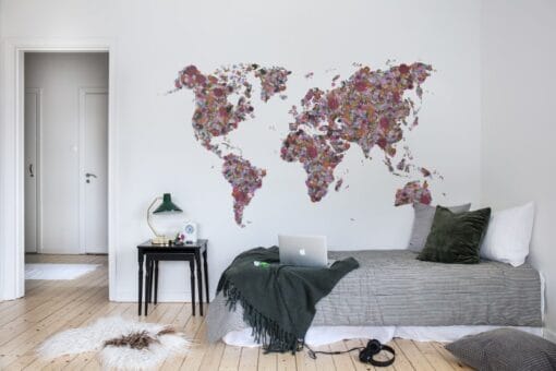 Floral World Wallmural - Premium