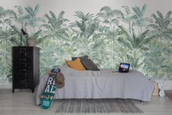 R15902 image3 Pride Palms, Emerald Wallmural - Premium Pride Palms, Emerald Wallmural - Premium