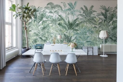 Pride Palms, Emerald Wallmural - Premium - Image 5