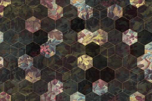 Vinum Hexagon Mural - Premium - Image 2