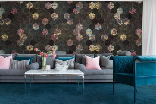 Vinum Hexagon Mural - Premium - Image 5