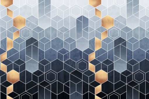 Gradient Geometry Wallmural - Premium - Image 2