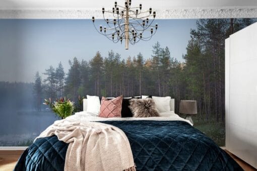 Forest Lake Wallmural - Premium