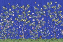 R16747 image1 Chinoiserie Chic, Cobalt Wallmural - Premium Chinoiserie Chic, Cobalt Wallmural - Premium