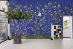 R16747 image3 Chinoiserie Chic, Cobalt Wallmural - Premium Chinoiserie Chic, Cobalt Wallmural - Premium