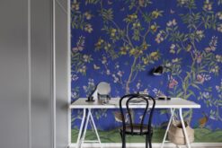 R16747 image4 Chinoiserie Chic, Cobalt Wallmural - Premium Chinoiserie Chic, Cobalt Wallmural - Premium