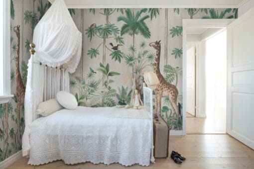 Giraffe's Stroll Wallmural - Premium - Image 5