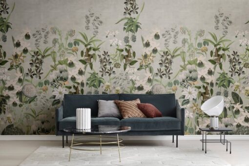 Alice's Garden, Dusk Wallmural - Premium