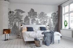 R17201 image2 Scandinavian Bellewood, Gray Wallmural - Premium Scandinavian Bellewood, Gray Wallmural - Premium