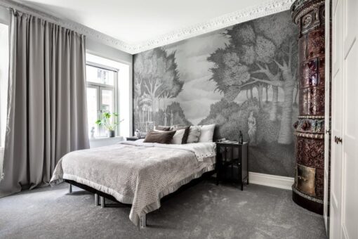 Victoria's Garden Wallmural - Premium